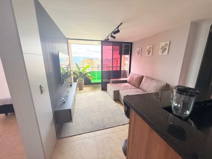 apartamento amoblado en el centro de dos alcobas